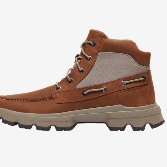 Timberland Ultra Boat Chukka Boots - Leather / Fabric - Rust Full Grain main image 4